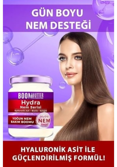 Boom Butter Hydra Yoğun Nem Saç Bakım Boom&apos U 190 Ml