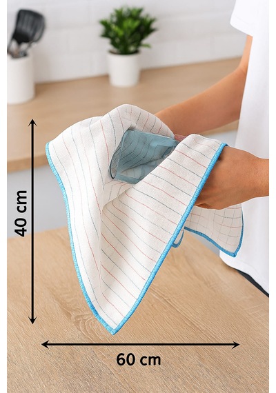Nobera Ultra Emici 40x60 Cm Kurulama Bezi 1 Adet Çok Renkli