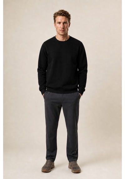 Redline Benko Regular Fit Kışlık Sweatshirt Yeni Sezon Siyah