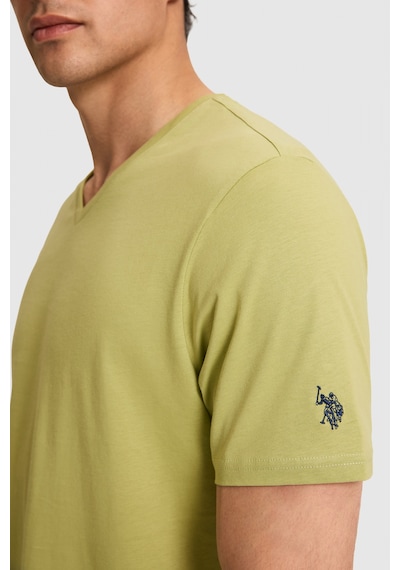U.s. Polo Assn. Erkek Çağla Tişört Basic 50326944-vr016 Cagla