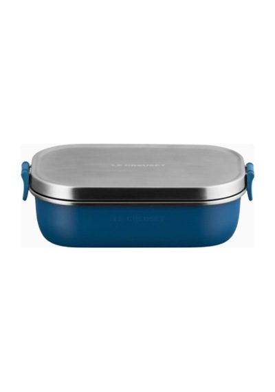 Le Creuset On The Go Yemek Kabı Paslanmaz Çelik Saklama Kapları Koyu Turkuaz 2