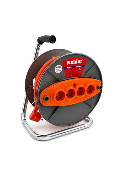 Cca Ct Welder Makaralı Uzatma Kablo - 3x2.5 Mm, 50 Metre Diger