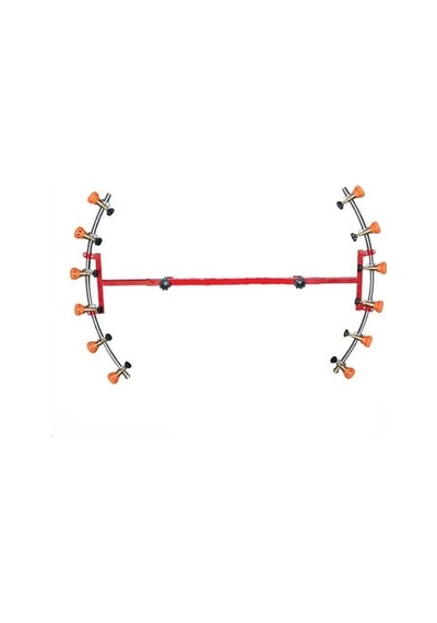 Tarım Garaj 6+6 Başlıklı Hilal Tip İlaçlama Makina Aparatı Plastik Boru