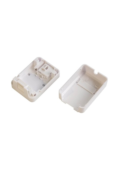 10 Adet - Tekli Sıva Üstü Duvar Prizi Keystone Jack Kutusu Cat7 Cat6a Cat6 Cat5e