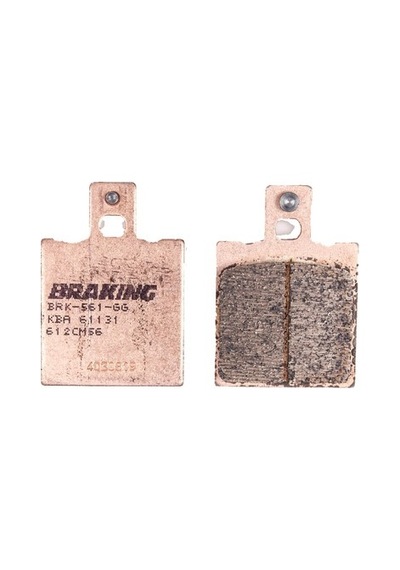 Braking 612cm56 2003-2006 Ducati Monster 620ie Uyumlu Arka Fren Balatası Sinterli Balata