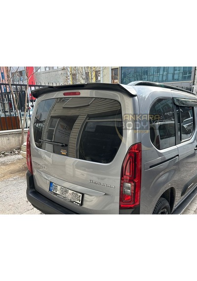 Yeni Berlingo - Yarasa Spoiler - Parlak Siyah - Plastik