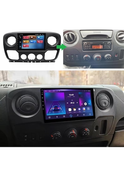 Opel Movano 2k Görüntü Kalitesi Android 15 Multimedya Sistemi 8+256 Myway 2010-2019 9"