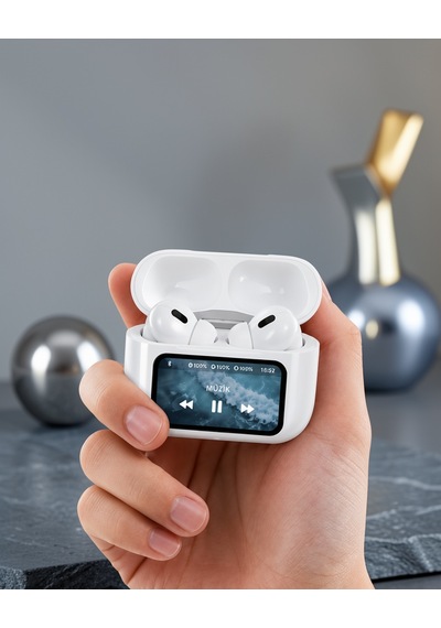 Kulakiçi Bluetooth Kulaklık Güçlü Sesli Asistan UczekranlıApple Uyumlu AirPodspro1-1 Diğer