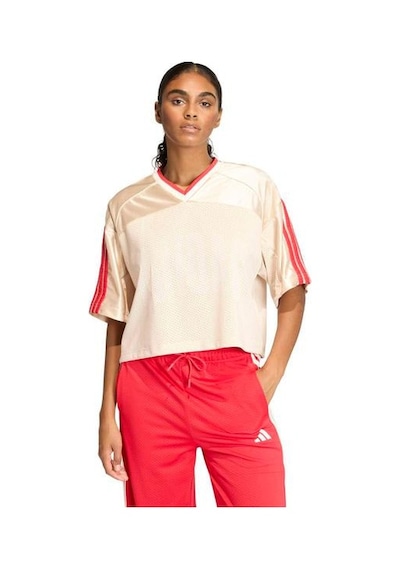 Jz1073-k Adidas W Sta Seas Tee Kadın T-shirt Krem Jz1073-k Krem