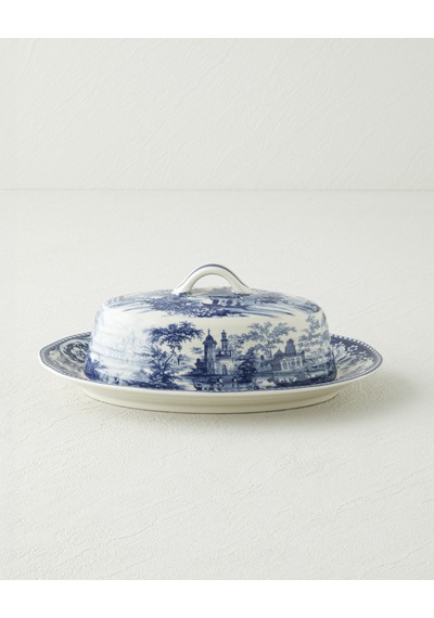 Preston Stoneware Sunumluk 23,5x16x10 Cm Lacivert