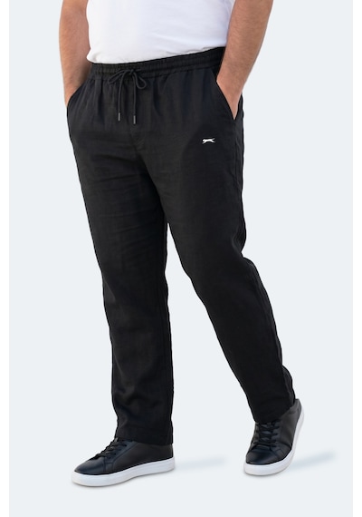 Slazenger Karmela Jmb. Erkek Büyük Beden Siyah Eşofman Altı