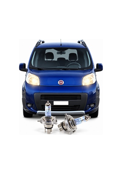 Fıat Fıorıno Halojen Sarı Kısa Ve Uzun Far Yedek Ampulü H4 Xtreme Vısıon %150 Xv 2 Adet