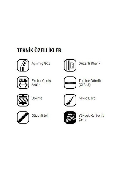 Vmc Olta İğnesi 7024nt 10lu Ptfe Teflon - No:6