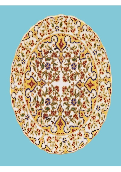 Güral Porselen 20 Cm Duvar Tabağı