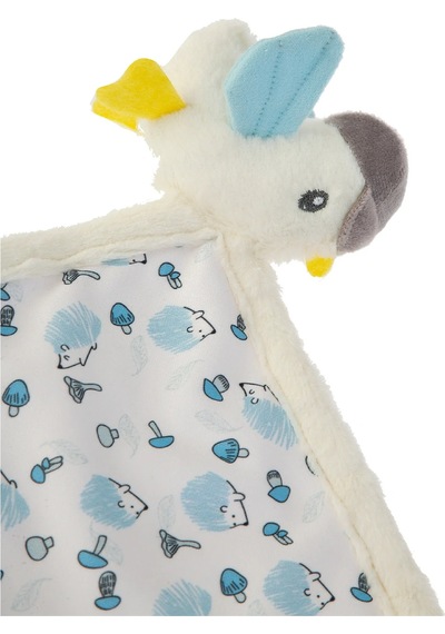 Babyjem 926 Birdy Diş Kaşıyıcılı + Silikon Emzik Uyku Arkadaşım Mavi