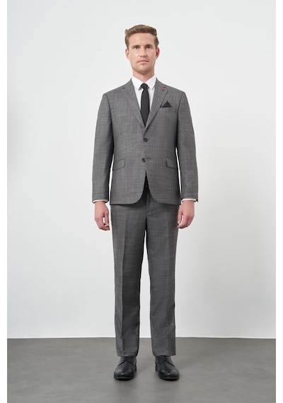 İmza Füme Düz Flannel Mono Yaka Tam Astar Tek Yırtmaç 2 Düğme 4 Drop Comfort Fit Classic Takım Elbise 1001245164 Füme İmza Füme Düz Flannel Mono Yaka Tam Astar Tek Yırtmaç 2 Düğme 4 Drop Comfort Fit Classic Takım Elbise 1001245164 Füme