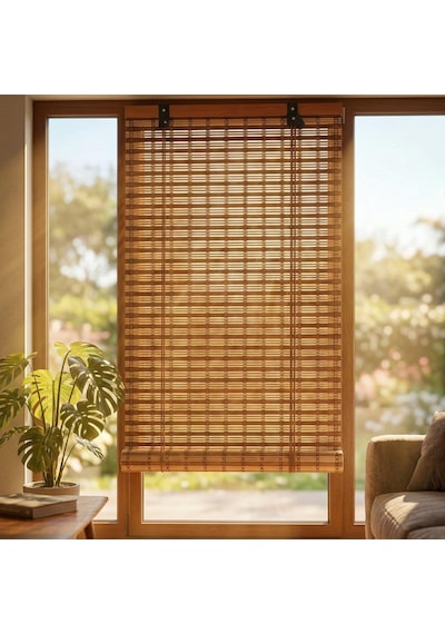 140x160 Bambu Stor Avanos-162903 Açık Kahverengi