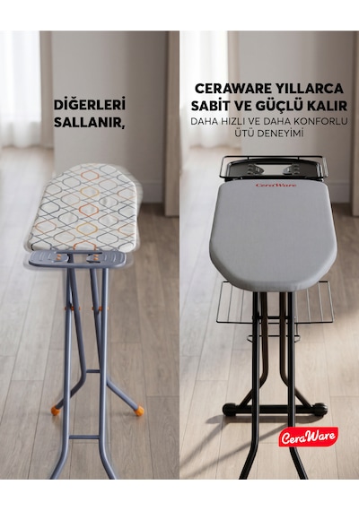 Ceraware Nero Premium Ütü Masası