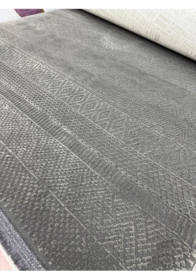 Merinos Halı 160x230 Recycle Koleksiyonu 38422-091 Gri