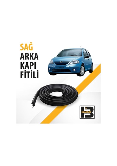 Citroen C3 1.nesil Sağ Arka Kapı Fitili Bm00492