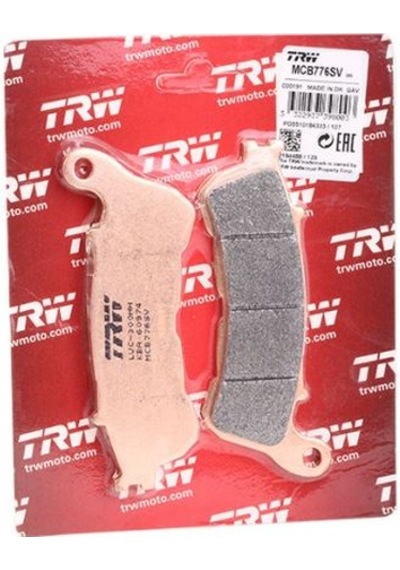 Trw Mcb776sv Harley Davıdson 883l Honda Cbf 1000 Cbf600 Nt700 St1300 Paneuropean Vfr800 Xl1000 Varadero Xl700 Sinterli Ön Fren Balatası Trw Mcb776sv Harley Davıdson 883l Honda Cbf 1000 Cbf600 Nt700 St1300 Paneuropean Vfr800 Xl1000 Varadero Xl700 Sinterli Ön Fren Balatası