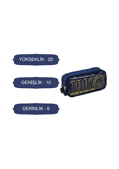 Fenerbahçe 2 Bölmeli Mazinde Bir Tarih Yatar Okul Sırt Çantası+kalemlik