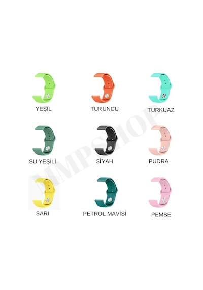 Xiaomi Watch S1 Active 22 Mm Silikon Kordon (542294436) Xiaomi Watch S1 Active 22 Mm Silikon Kordon (542294436)