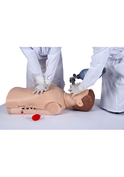 Yetişkin Yarım Beden Cpr Maketi - Cpr Mankeni, Sesli Uyarılı 01