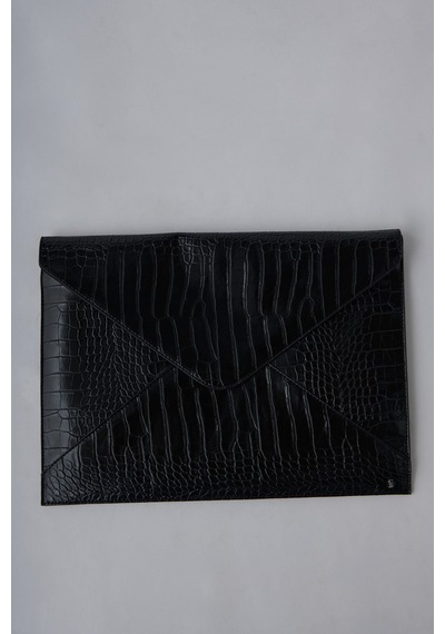 Suud Collection Siyah Loe Croco Çanta