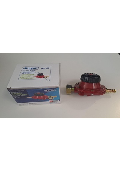 Orgaz Yüksek Basınç Numaralı Lpg Sanayi Dedantörü / Tüp Dedantörü - 8mm