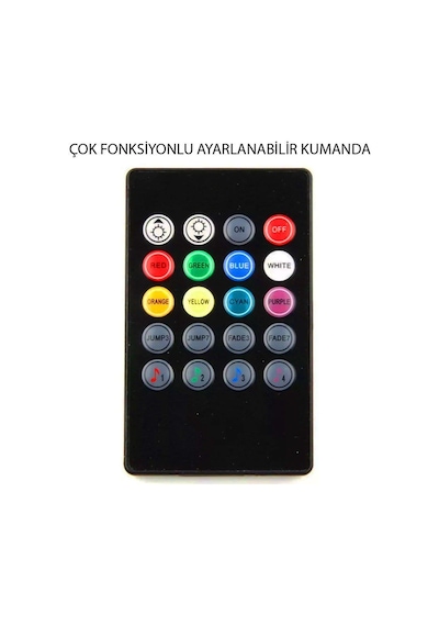 Usb Girişli 12 Ledli Araç İçi Ayak Altı Sese Duyarlı Şerit Led Usb Girişli 12 Ledli Araç İçi Ayak Altı Sese Duyarlı Şerit Led