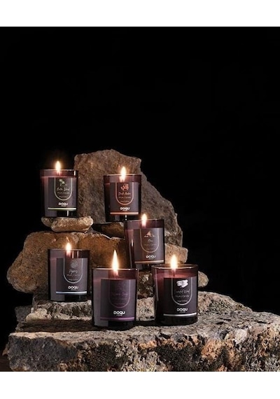 Doqu Home New Dark Amber Kokulu Mum Saydam - 170 Gr
