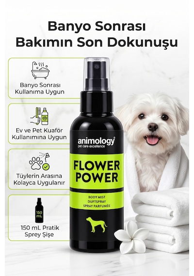 Animology Flower Power Fragrance Mist Köpek Parfümü 150 Ml