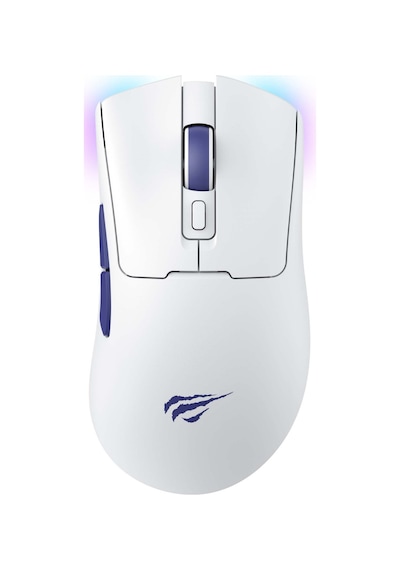 Havit Gamenote Ms966se Kablosuz Gaming Mouse - Mavi/beyaz 3 Mod Bağlantı, 22000 Dpı, Rgb, Bt V5.2