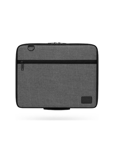 Classone 3in1 Serisi Clk144 13,14 İnch Uyumlu Tablet, Laptop El Ve Omuz Çantası Keten Gri