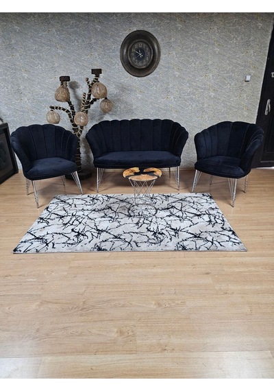 Zafir Krom Kaplama Tel Ayak Papatya Çay Seti Koltuk Takımı , Balkon, Salon, Ofis, Cafe Koltuk Takımı Siyah Zafir Krom Kaplama Tel Ayak Papatya Çay Seti Koltuk Takımı , Balkon, Salon, Ofis, Cafe Koltuk Takımı Siyah