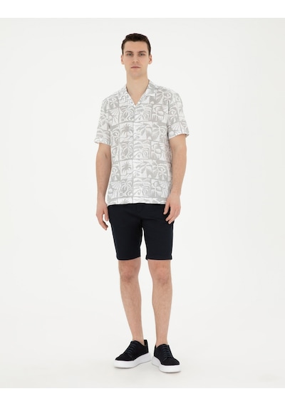 Pierre Cardin Erkek Lacivert Şort / Bermuda 50284273-vr033 Lacivert