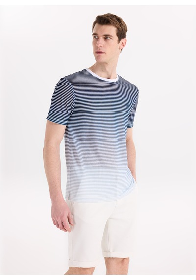 Fabrika Lacivert Erkek Relaxed T-shirt F6sm-tst 2070