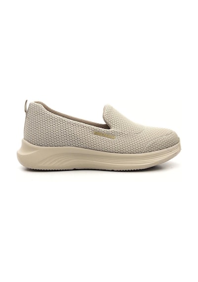 King Paolo H5182 Kadın Memory Foam Comfort Bağcıksız Tekstil Spor Ayakkabı Bej