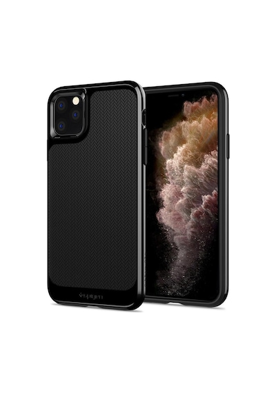 Spigen Apple Uyumlu iPhone 11 Pro İle Kılıf Neo Hybrid Jet Black