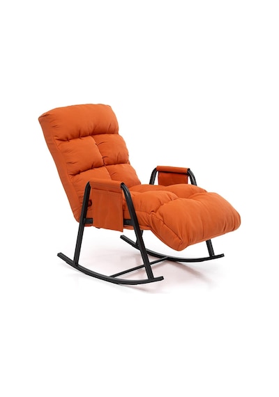 Pafu Lena Outdoor Bahçe Su Geçirmez Fonksiyonel Sallanan Koltuk - Turuncu