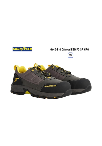 Goodyear İş Ayakkabısı - Gy42-310 Offroad Esd Fo Sr Hro S3l - 46 Siyah