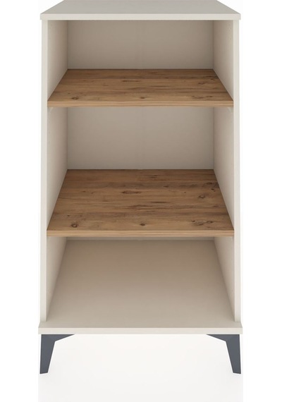Hyperion Komodin 2 Raflı 60x44x106 Aytaşı-çam Aytaşı