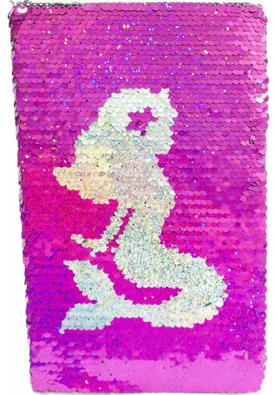 Mermaid Küçük Deniz Kızı Tasarım Pul İşlemeli Defter