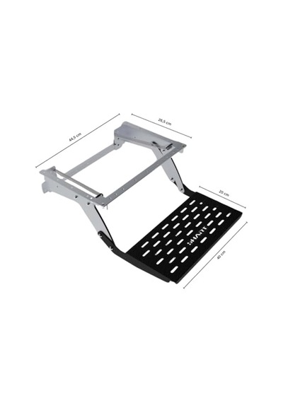Çekme Karavan Basamağı Off-road 40 Cm Simplex Manuel Yaylı