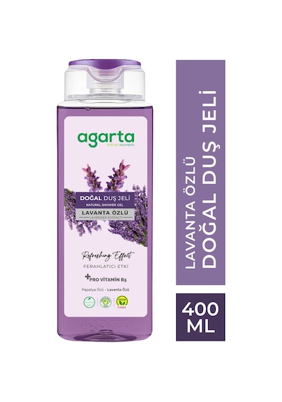Agarta Doğal Aha Lavanta Duş Jeli  400 ML