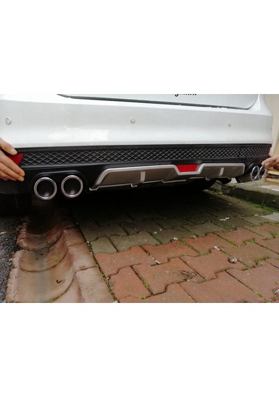 Ford Focus Egzoz Görünümlü Difüzör 2012 - 2017 N11.23629