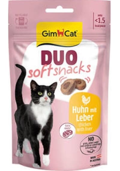 Duo Soft Shacks Tavuklu Ve Ciğerli Kedi Ödül Maması 50 Gr