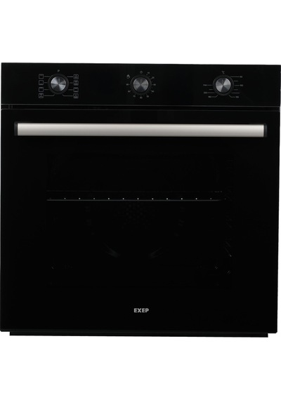 Exep EO320 - EF260 Elegra 2 Li Siyah Ankastre Set