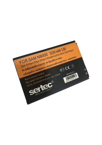 Sertec - Samsung Galaxy Note 3 / N9000 Uyumlu Batarya